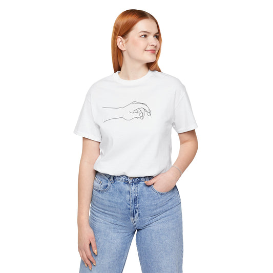 The Connection (Left) – Aesthetic Matching Couple T-Shirt
