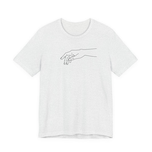 The Connection (Right) – Aesthetic Matching Couple T-Shirt