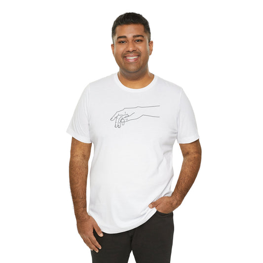 The Connection (Right) – Aesthetic Matching Couple T-Shirt